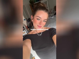 TikTok Live's Glory Hole Virgin: First Blowjob, First Squirt