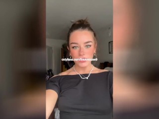 TikTok Live's Glory Hole Virgin: First Blowjob, First Squirt