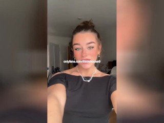 TikTok Live's Glory Hole Virgin: First Blowjob, First Squirt