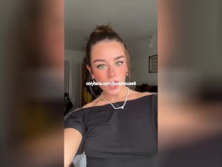 TikTok Live's Glory Hole Virgin: First Blowjob, First Squirt