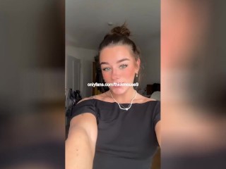 TikTok Live's Glory Hole Virgin: First Blowjob, First Squirt