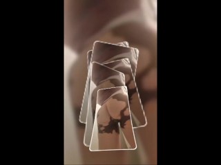 Nadia throws ass like a pro