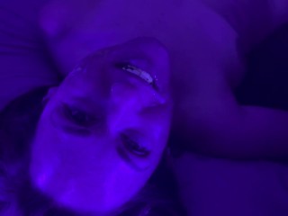 Black Cock Bull erupts his Load of cum on Hotwife’s Face; Tell Daddy what a Good Girl I Am