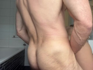 I forgot to clean up so Romeo made sure it wouldn’t happen again! My pussy and ass got it hard!!