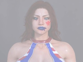 Arrogant Wresting Diva gets face fucked by a hung Luchadore