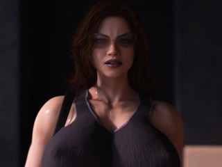 Arrogant Wresting Diva gets face fucked by a hung Luchadore