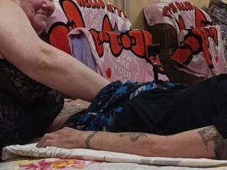 Stepmom makes an unforgettable blowjob and gets a mouthful of cum