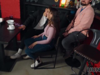 HUNT4K. Eat my pussy instead of strawberry cheesecake