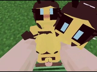 BEEE-EH-EH a night whit Bee Jenny mod Minecraft | Not Commentary