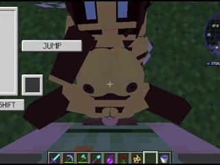 BEEE-EH-EH a night whit Bee Jenny mod Minecraft | Not Commentary