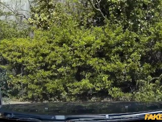 Policeman fucks a geek and spunks over her glasses - Fake Cop