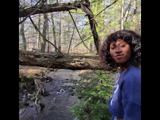 Cruising For Girlcock in the Woods POV