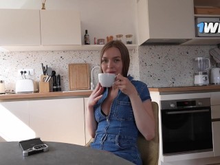 Made a deal with his Step Sis - one fuck, and no more jerking off to her pics