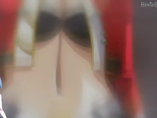 lesbian orgy and futanari