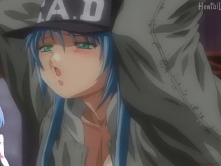 lesbian orgy and futanari