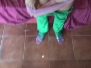 Turkish Stepmother Shows Her Hairy Pussy And Asshole To 18 Year Old Stepson