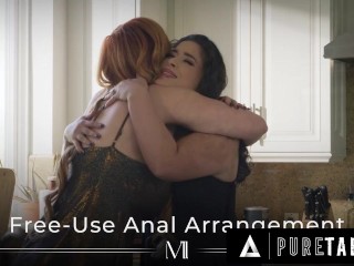 PURE TABOO Cuckold Victoria Voxxx Sees Husband Anal Creampie His MILF Of The Moment Lauren Phillips