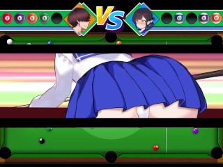 【エンジェルス・ビリヤード・バー(体験版)実況】ビリヤードで勝ったら相手の巨乳女とエッチなことできるエロゲ―。(live2Dアニメーションエロゲ―)