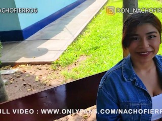 PILLO A UNA ESTUDIANTE EN EL PARQUE PARA HACERLE UN RETO, LA LLEVO AL HOTEL.