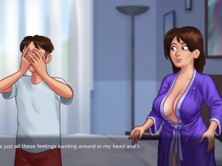 Debbie New Scene | Jerk of Watching Derbies boobs Scene From Summertime Saga New Game