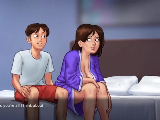 Debbie New Scene | Jerk of Watching Derbies boobs Scene From Summertime Saga New Game