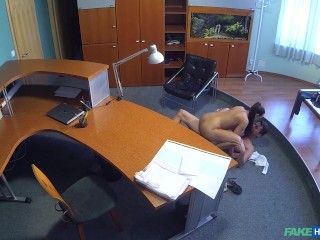 Hot and Horny Nurse lets Patient Spunk Over Her Pussy - Fake Hospital