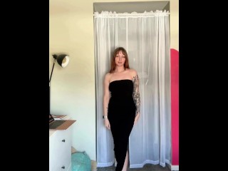 maxi dress / long dress try on :)