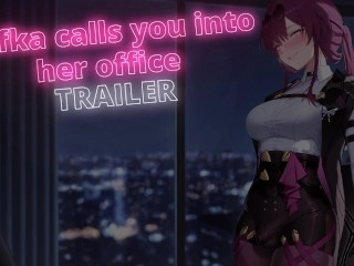 [Trailer] Kafka calls you into her office | Ass-play, Oral, petplay and more | NovaJoi