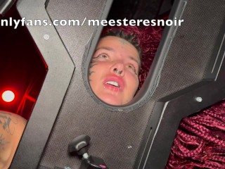 Slave girl gets Spanked HARD! Extreme spanking in box