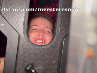 Slave girl gets Spanked HARD! Extreme spanking in box