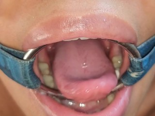 Bondage Open Mouth Spider Gag Oral Fixation Slave 05/10/2025