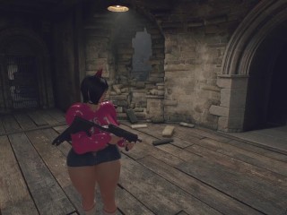 Ada Wong Takes Big Moster Dick