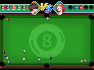 【#02エンジェルス・ビリヤード・バー(体験版)実況】勝負に勝って巨乳女にフェラ・イラマチオ口内射精しちゃう(live2Dアニメーションエロゲ―)