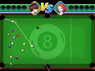 【#02エンジェルス・ビリヤード・バー(体験版)実況】勝負に勝って巨乳女にフェラ・イラマチオ口内射精しちゃう(live2Dアニメーションエロゲ―)