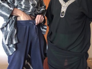 French Husband Wants To Share His Hairy Algerian Cuckold Wife