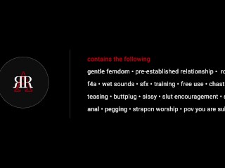 [Erotic Audio] Anal Training Sissy Slut [F4A] Gentle Mistress FDom Roleplay [No Insults]