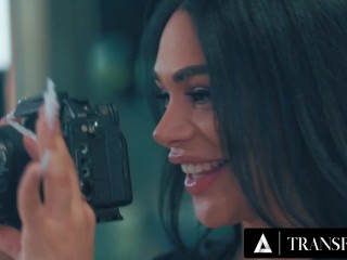 TRANSFIXED - Photographer Eva Maxim's Lingerie Shoot With Petite Summer Col Ends In Hard Pounding