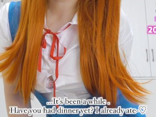 【囁き】アニメ「エヴァンゲリオン」のアスカコスプレで大量潮吹きオナニー【自撮り】巨乳 企画 Japanese Hentai Asian