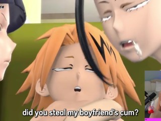 … shared dorm? probably canon. MHA gone WILD hentai