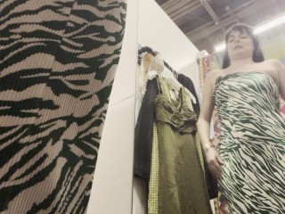 Public Dressing Room Try-On Haul - Summer Clothes & Dresses with Ivy Minxxx