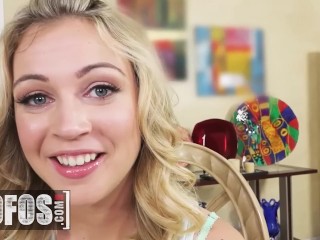 MOFOS - Zoey Taylor Fucks Her Boyfriend And His Stepmom Alana Cruise Before Swapping His Cum