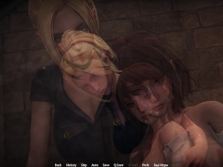 my girlfriend can't hold back and fucks me right on the floor