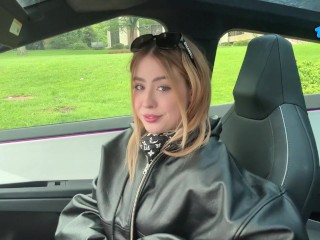 Beautiful Green Eyed Tinder Slut Fucks And Sucks On First Date- "I Normally don't do this.."