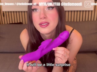 Hellolimoonoff the little French girl masturbates to an orgasm and fucks hard a big cock
