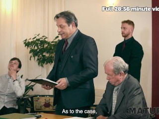 MATURE4K. Mature woman with big tits cheated on her husband and ended up in court