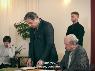 MATURE4K. Mature woman with big tits cheated on her husband and ended up in court