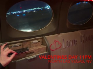DOUBLE MILE HIGH CREAMPIES! 2 Love Cloud Sex Flights over Las Vegas!