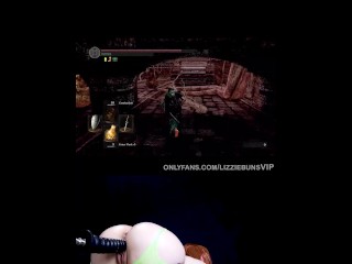 Dark Souls Fuck Machine Challenge #17 - Bed of Chaos (what even is this mf boss lol)