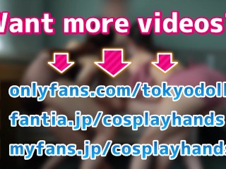 Japanese girls in bikini gives a guy a facesitting and handjob.