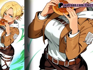 Titan-sized Cock: Annie Leonhart Walls Breached